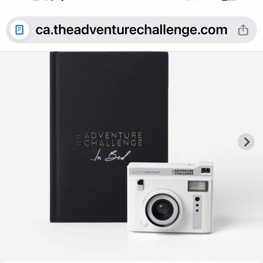 The adventure challenge in bed edition